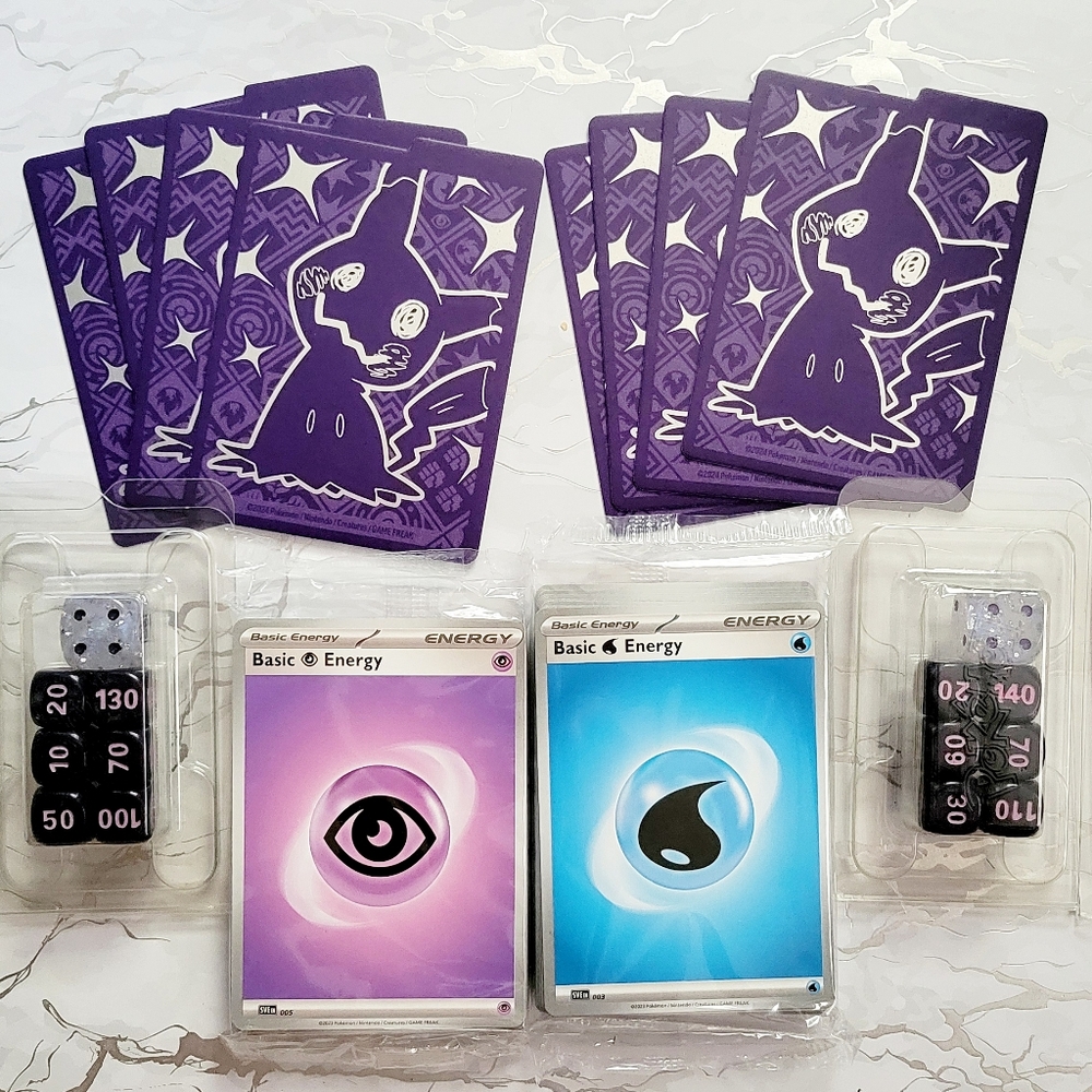 Pokemon Paldean Fates Divider and Dice